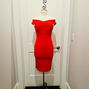 Asos New Look Bardot Bodycon Dress